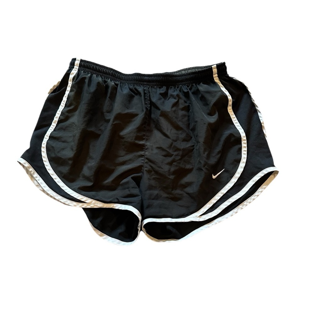 Nike Black Athletic Shorts Lightweight Elastic Waist